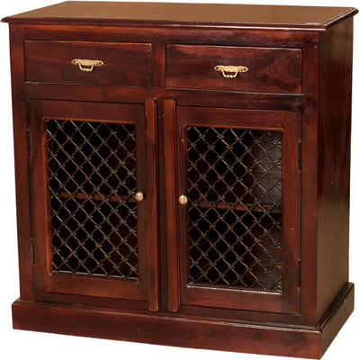 

Induscraft Solid Wood Console Table(Finish Color - Brown)