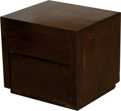 

Induscraft Solid Wood Bedside Table(Finish Color - Brown)
