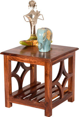 

Induscraft Solid Wood Bedside Table(Finish Color - Brown)