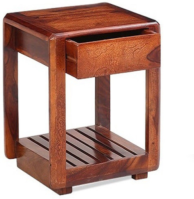 

Ringabell Layne Solid Wood Bedside Table(Finish Color - Teak)