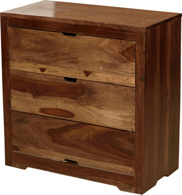 

Induscraft Solid Wood Console Table(Finish Color - Brown)