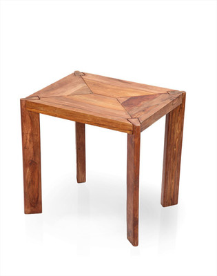 

Ringabell OLIVER Solid Wood End Table(Finish Color - Teak)