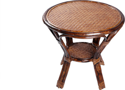 

Novelty Cane Art cet10m18r Solid Wood Side Table(Finish Color - Glossy)