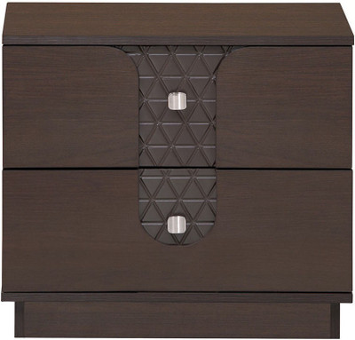 

@home by Nilkamal Triumph Night Stand Engineered Wood Bedside Table(Finish Color - Brown)