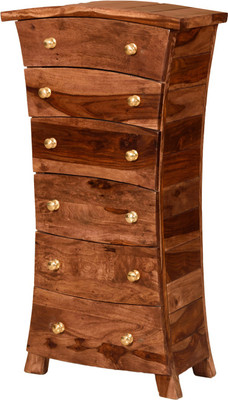 

Induscraft Solid Wood End Table(Finish Color - Brown)