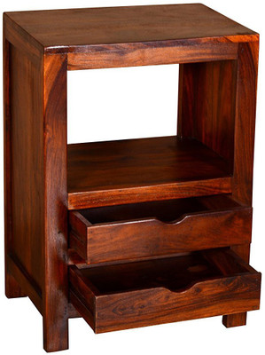 

Ringabell Mary Solid Wood Bedside Table(Finish Color - Honey)