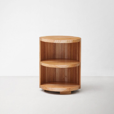 

Kingscrafts Solid Wood Side Table(Finish Color - Brown)