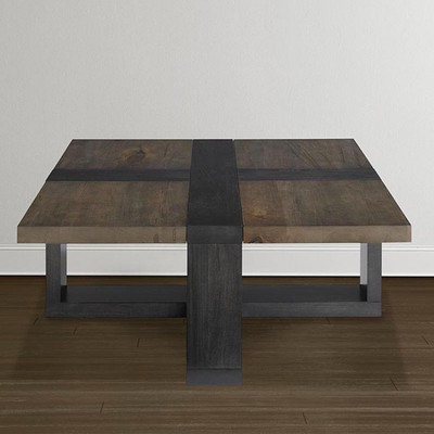 

WOOD CREATION Engineered Wood Side Table(Finish Color - Walnut)