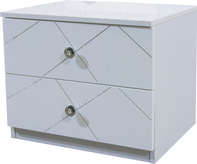 

Parin Engineered Wood Side Table(Finish Color - White)