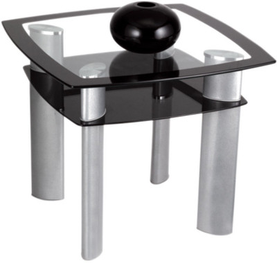 

Godrej Interio Glaze Glass Corner Table(Finish Color - Silver)
