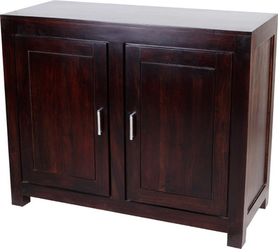 

Wood Dekor Solid Wood Side Table(Finish Color - Dark Brown)