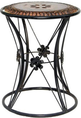 

VAS Collection Home WAZV00132 Metal Side Table(Finish Color - Black)