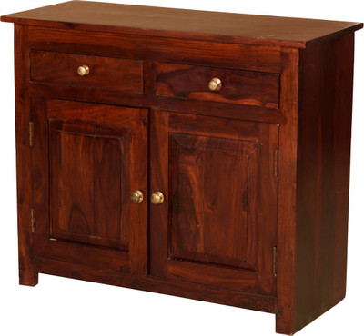 

Induscraft Solid Wood Console Table(Finish Color - Brown)
