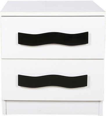 

Parin Engineered Wood Bedside Table(Finish Color - White)