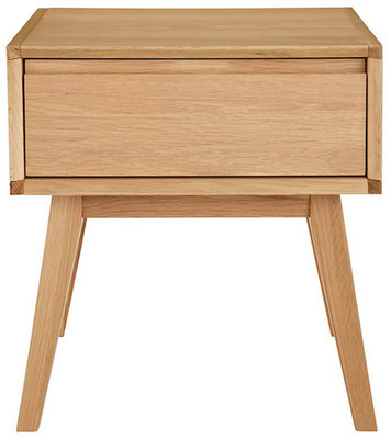 

WOOD CREATION Engineered Wood Side Table(Finish Color - Teak)