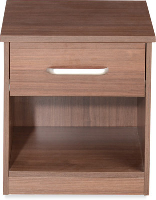

@home by Nilkamal Sansa Engineered Wood Bedside Table(Finish Color - Walnut)