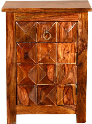 

Shop Sting Solid Wood Bedside Table(Finish Color - Mahogany & Dark Walnut)