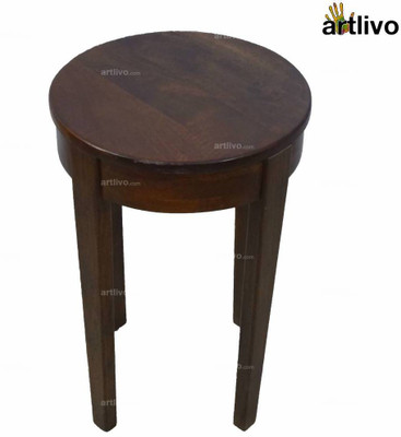 

Artlivo Artlivo Merlot Round Side Table Solid Wood Side Table(Finish Color - Brown)