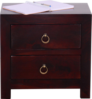

Ringabell Solid Wood Bedside Table(Finish Color - Mahogany)