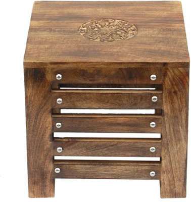 

Acme Production A53 Solid Wood Side Table(Finish Color - Walnut Brown)