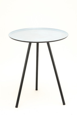 

TexturesInc Metal Side Table(Finish Color - Black)