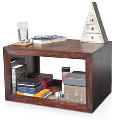 

Urban Ladder Euler Solid Wood Side Table(Finish Color - Mahogany)