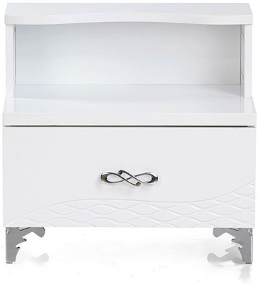 @home by Nilkamal Vienna Engineered Wood Bedside Table(Finish Color - NA)