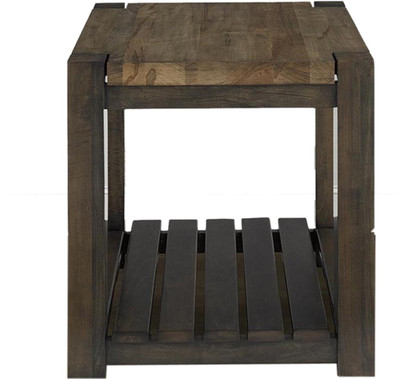

WOOD CREATION Engineered Wood Side Table(Finish Color - Walnut)