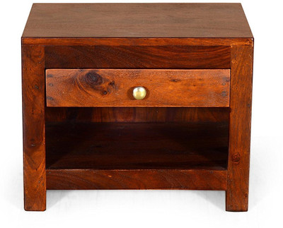 

Ringabell EMMY Solid Wood Bedside Table(Finish Color - Teak)