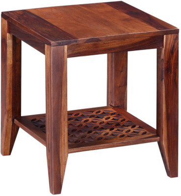 Ringabell Kevin Solid Wood Side Table(Finish Color - Honey Oak)