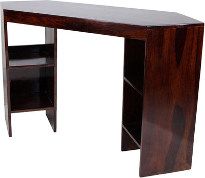 

Wood Dekor Solid Wood Side Table(Finish Color - Dark Brown)
