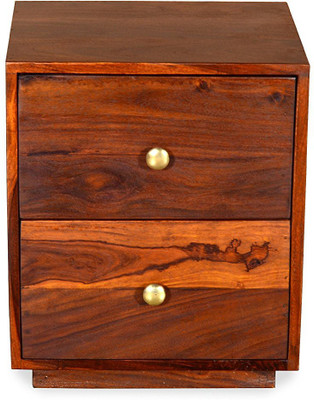 

Ringabell Karly Solid Wood Bedside Table(Finish Color - Teak)