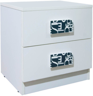 

Parin Engineered Wood Bedside Table(Finish Color - White)