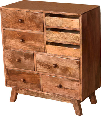 

Induscraft Solid Wood Bedside Table(Finish Color - Brown)