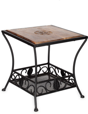

Onlineshoppee Solid Wood Side Table(Finish Color - American Chestnut)