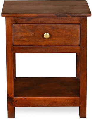 

Ringabell Karlo Solid Wood Bedside Table(Finish Color - Teak)