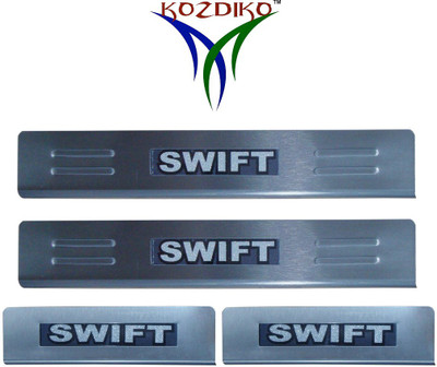 KOZDIKO Car Stainless Steel Sparkling Foot Steps RMA2 Door Sill Plate