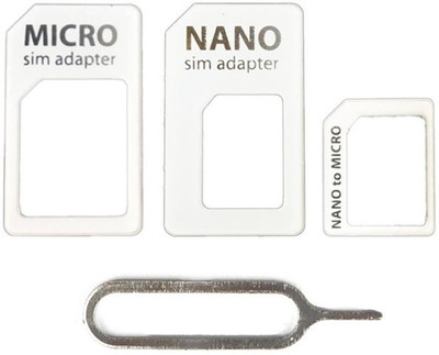 

advati NANO SIM ADAPTER 8 Sim Adapter(Plastic Sim Adapter)