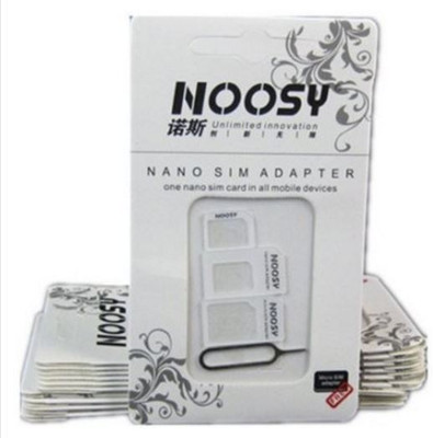 

Elate noosy Sim Adapter(stainless steel, plastic)