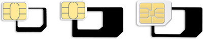 

advati NANO SIM ADAPTER 2 Sim Adapter(Plastic Sim Adapter)