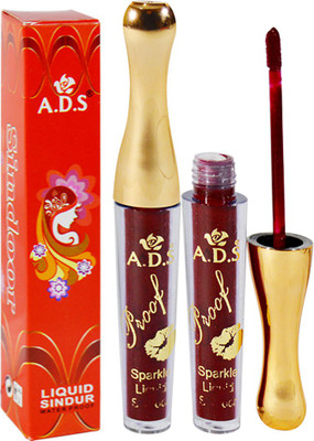 ADS Waterproof Liquid Sindoor Sindoor(Red)