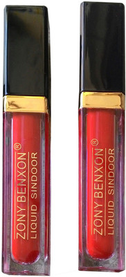 

Zony Benxon Liquid Waterproof Sparkling Sindoor(Red)