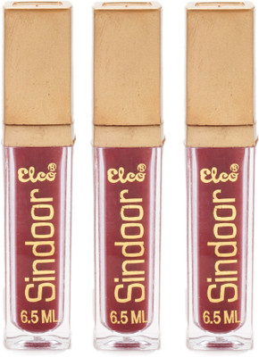 

Elco Liquid Pack Of 3 Sindoor(Maroon)