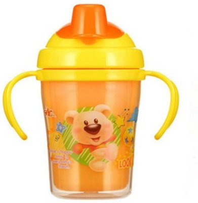 

Baby Grow BPA Free Double Deck Automatic Straw(Orange)
