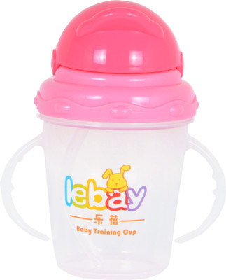 

FabSeasons Soft Spout Cup with Handle(Pink)