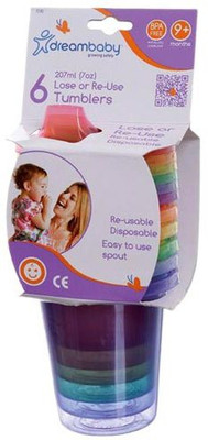 

Dreambaby Spill Proof Tumblers~6 Pack(Multicolor)
