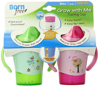 

Summer Infants Bpa-Free Grow With Me 6 Oz. Training Cup(Pink, Green)