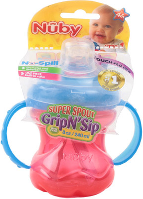 

Nuby Flip-N-Sip 2 Handle Cup - 240ml(Red)