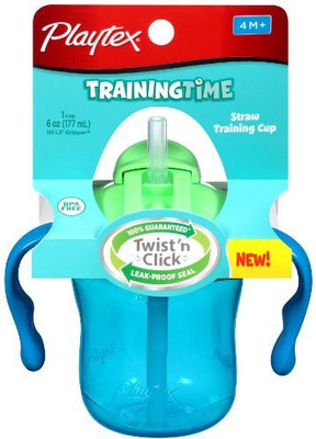 

Playtex Lil Gripper/Trainingtime Straw Trainer Cup(Blue, Green)