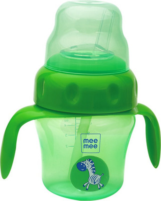 

MeeMee 2-in-1 Spout and Straw Sipper Cup(Green)